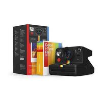 Polaroid Now+ Generation 2 - Camera + Film Bundle (16 Photos Included) - Black - Bluetooth Connected App Controlled Instant Film Camera-6250