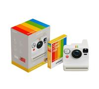 Polaroid EB Now gen 3 Instant Camera Bundle White. Camera & Pack of 8, Colour i-Type Film Included
