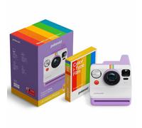 Polaroid Now Generation 3 Instant Camera With Colour Film Bundle Purple, Autofocus, Double Exposure, Usb-C Rechargeable