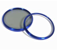 Polaroid Optics 72mm Multi-Coated Dual Filter Kit BLUE (MC UV, CPL)
