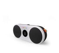 Polaroid P2 Music Player White Powerful Portable Wireless LED Bluetooth Speaker