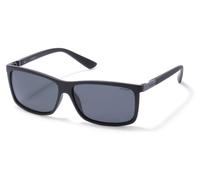 Polaroid Men's P8346 Y2 Kih 59 Sunglasses, Black/Grey Pz, 7 1 4 UK