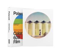 POLAROID Pack of 8 Round Frame Photo Films for Camera 600, White