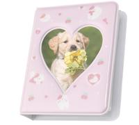 Polaroid Photo Storage Album - Wind Love Idol Organizer | Clear Pages Star Card Collection, Compact Love Theme Memory Book, Stylish Photo Holder for the