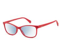 Polaroid PLD 0032/R/BB Readers Women's Glasses, Red, Size +1.00
