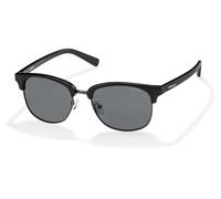 Polaroid PLD 1012/S CVL DARKRUTHENIUM BLACK, 54, ROUND/OVAL, Polarized