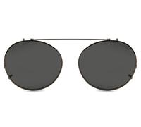 Polaroid PLD 2000/C-ON Clip-On Only Polarized KJ1/Y2 Men's Sunglasses Grey Size 52