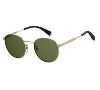 Polaroid PLD 2053/S PEF/UC Unisex Sunglasses Metal Gold Round Polarized