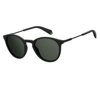 Polaroid PLD 2062/S 003/M9 Man Sunglasses Plastic Black-opaque Grey Round Polarized