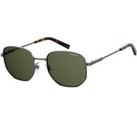 Polaroid PLD 2081/S/X Ruthenium/Green 51/19/145 men Sunglasses