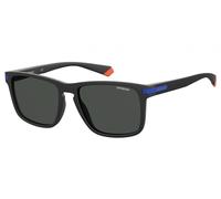 Polaroid PLD 2088/S Matte black blue 55/18/140 UNISEX Sunglasses