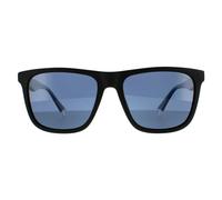 Polaroid Sunglasses PLD 2102/S/X 0VK C3 Black Transparent Blue Blue Polarized