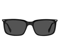 Polaroid Pld 2117/s 807/M9 BLACK Sunglasses Men's Acetate, Standard, 55