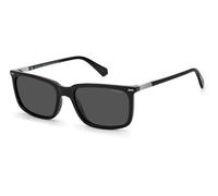 Polaroid Pld 2117/s 807/M9 BLACK Sunglasses Men's Acetate, Standard, 55