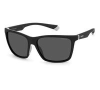 Polaroid PLD 2126/S 08A/M9 Man Sunglasses Plastic Black/Grey Grey Squared