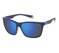 POLAROID PLD 2126/S XW0 BLUE GREY 58/15/140 MAN Sunglasses