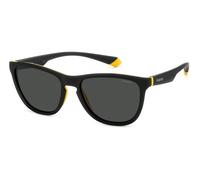 Polaroid PLD 2133/S BLACK YELLOW/GREY 56/17/145 unisex Sunglasses