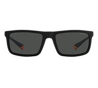 POLAROID PLD 2134/S Men's sunglasses Black and orange