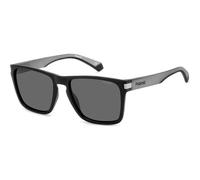 Polaroid PLD 2139/s Sunglasses, O6W/M9 MTBLK Grey, 56