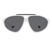 Polaroid PLD 2151/S Polarized 6HT/M9 Men's Sunglasses White Size 62