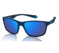 Polaroid PLD 2153/S Sunglasses FLL/5X Matte Blue/Blue Mirror