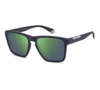 POLAROID PLD 2167/S Glasses, Matte Blue Grey, STANDARD Unisex Adult