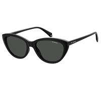 Polaroid PLD 4080/S 807/M9 Woman Sunglasses Plastic Black Grey Cat Eye Polarized