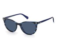 Polaroid PLD 4107/S Polarized JBW/C3 Women’s Sunglasses Blue Size 52