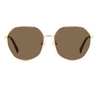 Polaroid PLD 4140/G/S/X Asian Fit Polarized DDB/SP Womenâs Sunglasses Gold Size 59