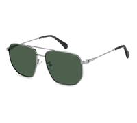 Polaroid PLD 4141/G/S/X 6LB/UC Man Sunglasses Metal Ruthenium Green Squared Polarized