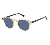 Polaroid PLD 4153/S 40G/C3 Man Sunglasses Polycarbonate Yellow Blue Round Polarized