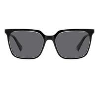 Polaroid PLD 4163/S Polarized 7C5/M9 Womenâs Sunglasses Black Size 55