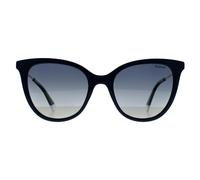 Polaroid Woman PLD 4184/S/X PJP/Z7 Sunglasses Polycarbonate Blue Blue Squared Polarized Shaded