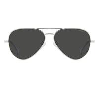 Polaroid PLD 4186/G/S/X Asian Fit Polarized 010/M9 Men's Sunglasses Grey Size 57