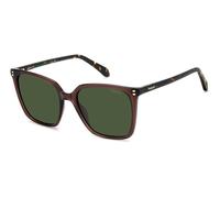 Polaroid PLD 4201/S/X 09Q/UC Woman Sunglasses Acetate Brown Green Squared Polarized
