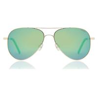 Polaroid PLD 6012/N Polarized J5G/K7 Men's Sunglasses Gold Size 56