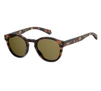 Polaroid PLD 6042/S 086/SP Unisex Sunglasses Plastic Havana Brown Pantos Polarized