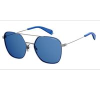 Polaroid PLD 6058/S Polarized PJP/C3 Men's Sunglasses Blue Size 56