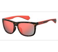 Polaroid PLD 6062/F/S Asian Fit Polarized 086/OZ Men's Sunglasses Tortoiseshell Size 59