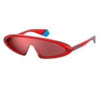 Polaroid PLD 6074/S Polarized C9A/XN Men's Sunglasses Red Size 99