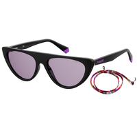 Polaroid PLD 6108/S HK8/KL Womenâs Sunglasses Black Size 54