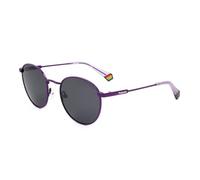 Polaroid Pld 6171/s B3V/M9 VIOLET Sunglasses Unisex Steel, Standard, 20