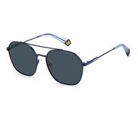 Polaroid PLD 6172/S PJP/C3 Men's Sunglasses Blue Size 57