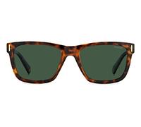 Polaroid Unisex PLD 6186/S 086/UC Sunglasses Plastic Havana Green Squared Polarized