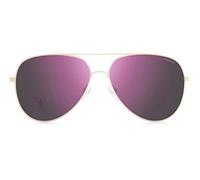 Polaroid PLD 6187/S Polarized SZJ/AI Men's Sunglasses White Size 60