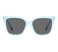 Polaroid PLD 6192/S Polarized MVU/M9 Womenâs Sunglasses Blue Size 54