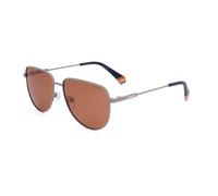 Sunglasses Polaroid Pld 6196/s/x col. 2m8/he Unisex Squadrata Grigio opaco