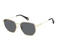Polaroid PLD 6214/S/X Polarized 2F7/M9 Men's Sunglasses Gold Size 56