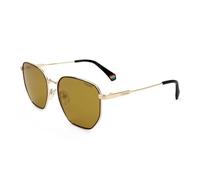 POLAROID PLD 6214/S/X Sunglasses, Gold/Yellow, 56 Unisex, Gold/Yellow, 56