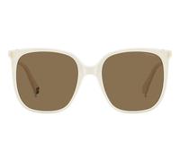 POLAROID Women's Sunglasses, White, 5XL